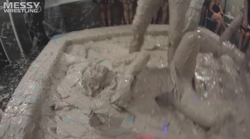 Messy Wrestling:  Mad Mud Bitches Rock The Ring Like Animals In Heat! Screencap 71 on www.sinx.com