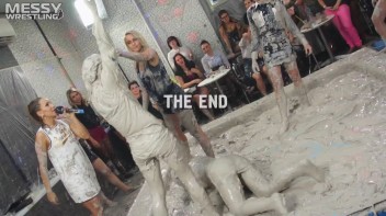 Messy Wrestling:  Mad Mud Bitches Rock The Ring Like Animals In Heat! Screencap 73 on www.sinx.com