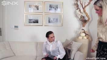 Two Hotties Hair Pulling Catfight - Cam 2 Screencap 2 on www.sinx.com