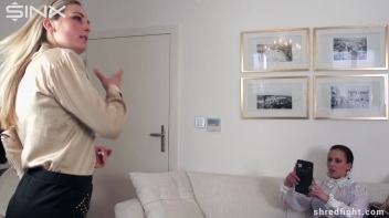 Two Hotties Hair Pulling Catfight - Cam 2 Screencap 4 on www.sinx.com