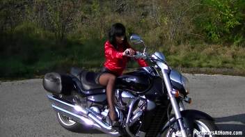 Crotch Rockets Make Her One Horny Pisser Screencap 4 on www.sinx.com