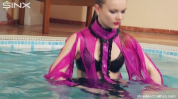 Gorgeous Girl Rips Her Clothes After Swim Screencap 69 on www.sinx.com