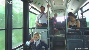 Blonde Schoolgirl Hides From Ticket Inspector And Pays The Price Screencap 13 on www.sinx.com