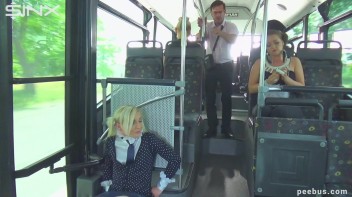 Blonde Schoolgirl Hides From Ticket Inspector And Pays The Price Screencap 4 on www.sinx.com