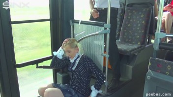 Blonde Schoolgirl Hides From Ticket Inspector And Pays The Price Screencap 9 on www.sinx.com