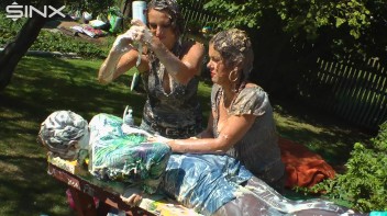 Wet And Messy Duo Splosh Their Friend Screencap 27 on www.sinx.com
