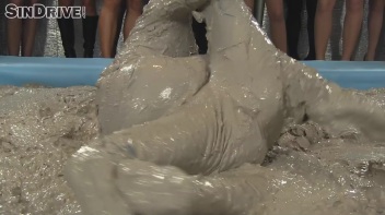 Muddy Wrestling: Pornstar Power - Nathaly Cherie vs. Vanessa Screencap 12 on www.sinx.com