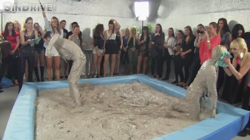 Muddy Wrestling: Pornstar Power - Nathaly Cherie vs. Vanessa Screencap 33 on www.sinx.com