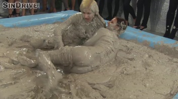 Muddy Wrestling: Pornstar Power - Nathaly Cherie vs. Vanessa Screencap 50 on www.sinx.com