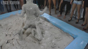 Muddy Wrestling: Pornstar Power - Nathaly Cherie vs. Vanessa Screencap 61 on www.sinx.com