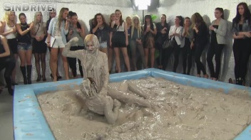 Muddy Wrestling: Pornstar Power - Nathaly Cherie vs. Vanessa Screencap 68 on www.sinx.com