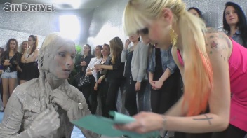 Muddy Wrestling: Pornstar Power - Nathaly Cherie vs. Vanessa Screencap 72 on www.sinx.com