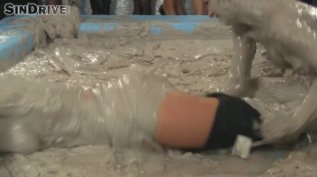 Muddy Wrestling: Pornstar Power - Nathaly Cherie vs. Vanessa Screencap 81 on www.sinx.com