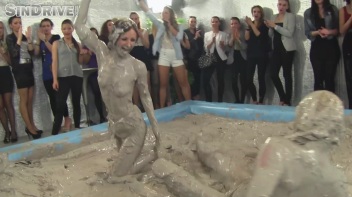 Muddy Wrestling: Pornstar Power - Nathaly Cherie vs. Vanessa Screencap 83 on www.sinx.com