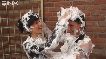 Wet And Messy Shaving Foam Fun Screencap 68 on www.sinx.com