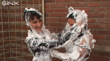 Wet And Messy Shaving Foam Fun Screencap 69 on www.sinx.com