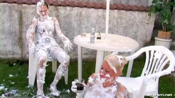 Shaving Cream Attack! Screencap 85 on www.sinx.com