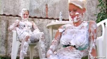 Shaving Cream Attack! Screencap 86 on www.sinx.com
