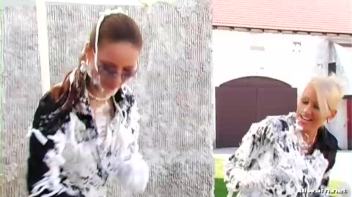 Shaving Cream Attack! Screencap 33 on www.sinx.com