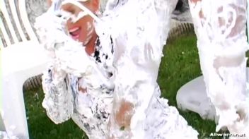 Shaving Cream Attack! Screencap 63 on www.sinx.com