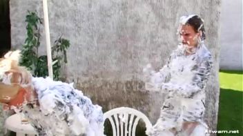 Shaving Cream Attack! Screencap 73 on www.sinx.com