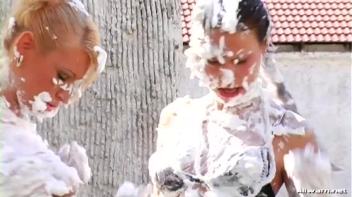 Shaving Cream Attack! Screencap 81 on www.sinx.com