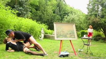 Painting In Piss Screencap 62 on www.sinx.com