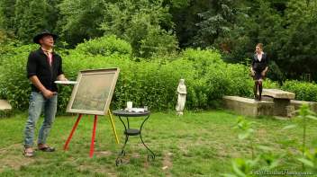 Painting In Piss Screencap 11 on www.sinx.com