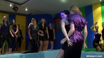 Hair Pulling, Gel Covered Catfighters! Screencap 60 on www.sinx.com