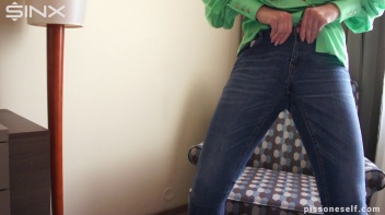 Piss Desperation Makes Redhead Gush Over Denims Screencap 18 on www.sinx.com
