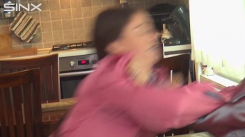 Catfighting Brunette Babes Get Naked Screencap 11 on www.sinx.com