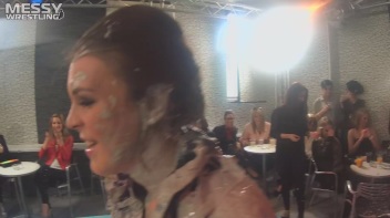 Muddy Wrestling: Sexy Nurse vs. Beauty In Black Screencap 13 on www.sinx.com