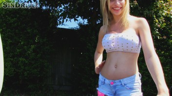 Big Tittied Blonde Bends Into Pretzel And Takes It Deep Screencap 8 on www.sinx.com