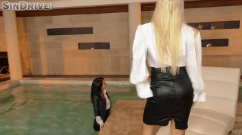 Leather Luxury, Silk Seduction & Lesbian Lust For Life - Attractive Asses On Wetlook Fire: Happy Hardcore!!! Screencap 23 on www.sinx.com
