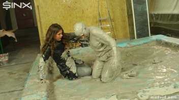 Assistant Helps Sexy Boss Out Of Muddy Pool Screencap 6 on www.sinx.com