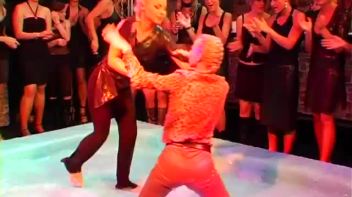 Sharka Blue In a Messy Gel Smackdown Screencap 14 on www.sinx.com