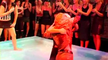 Sharka Blue In a Messy Gel Smackdown Screencap 15 on www.sinx.com