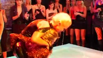 Sharka Blue In a Messy Gel Smackdown Screencap 20 on www.sinx.com