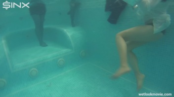 Three Sexy Chicks Go Swimming In Their Clothes Screencap 47 on www.sinx.com