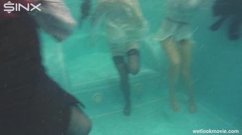 Three Sexy Chicks Go Swimming In Their Clothes Screencap 50 on www.sinx.com