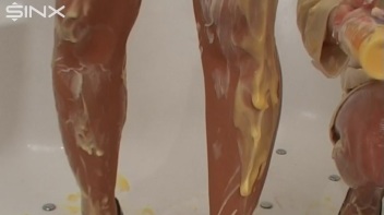 Sploshed Babes Get Smeared With Puddings Screencap 28 on www.sinx.com