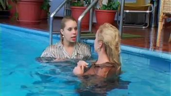 Shiny Skirts and Blouses Soaked With Water Screencap 85 on www.sinx.com