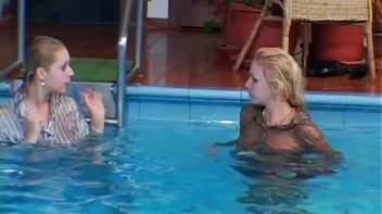 Shiny Skirts and Blouses Soaked With Water Screencap 86 on www.sinx.com