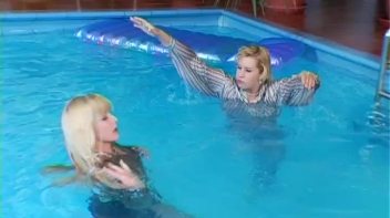 Shiny Skirts and Blouses Soaked With Water Screencap 13 on www.sinx.com