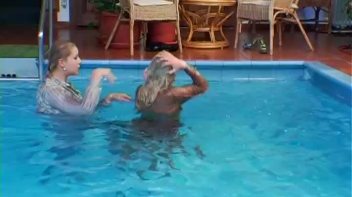 Shiny Skirts and Blouses Soaked With Water Screencap 18 on www.sinx.com