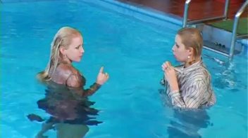 Shiny Skirts and Blouses Soaked With Water Screencap 26 on www.sinx.com