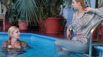 Shiny Skirts and Blouses Soaked With Water Screencap 55 on www.sinx.com