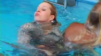 Shiny Skirts and Blouses Soaked With Water Screencap 58 on www.sinx.com