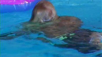 Shiny Skirts and Blouses Soaked With Water Screencap 69 on www.sinx.com