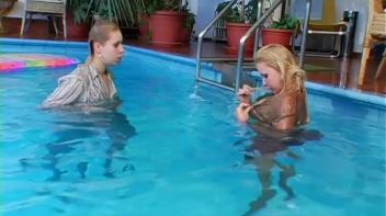 Shiny Skirts and Blouses Soaked With Water Screencap 74 on www.sinx.com